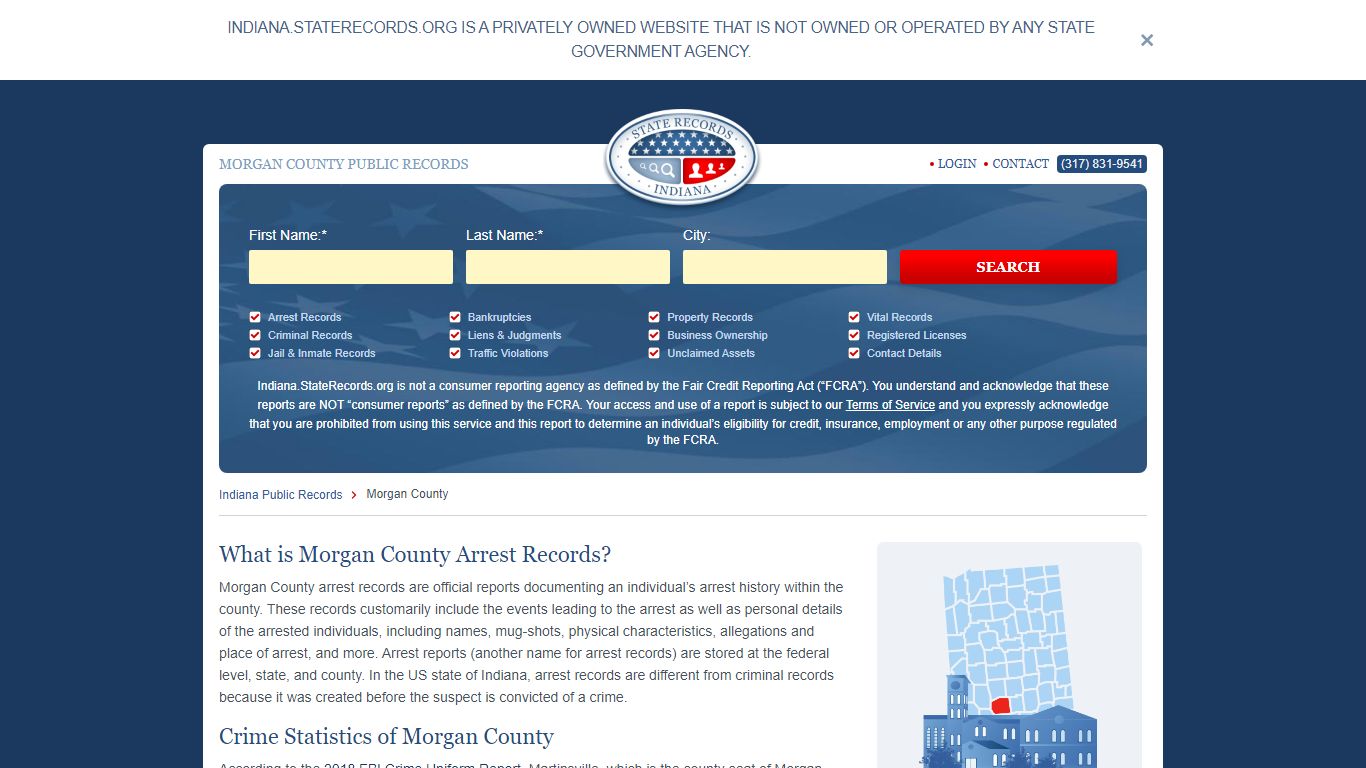 Morgan County Arrest, Court, and Public Records | StateRecords.org